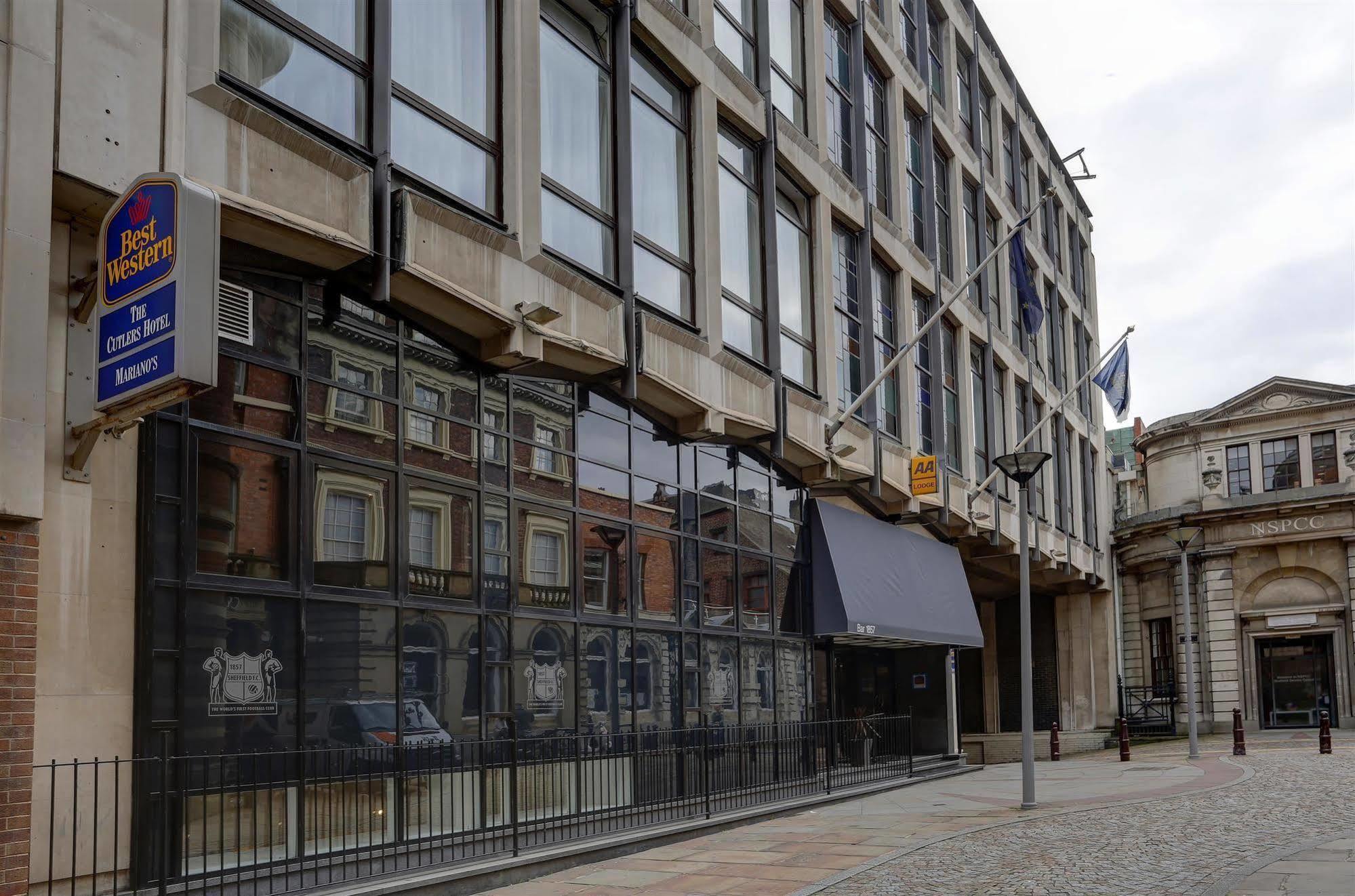 Best Western Sheffield City Centre Cutlers Hotel Εξωτερικό φωτογραφία